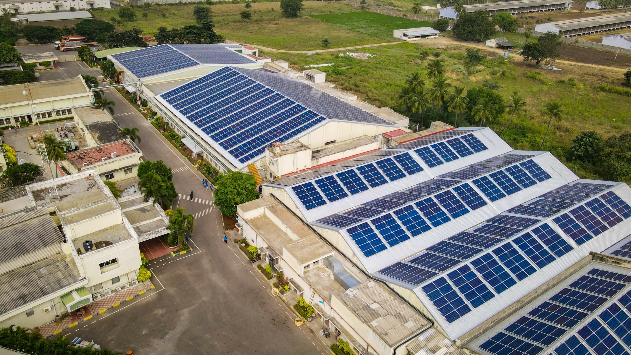 Energia solar industrial